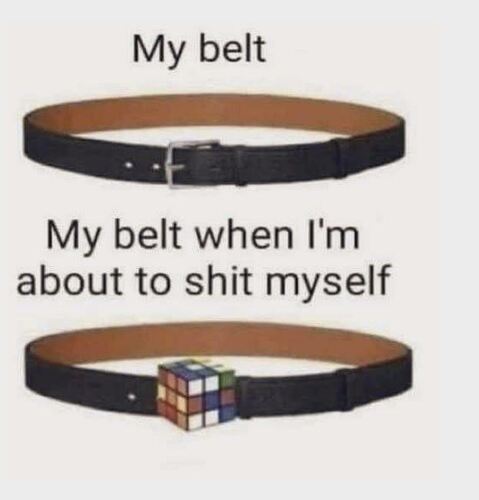 Shit myself