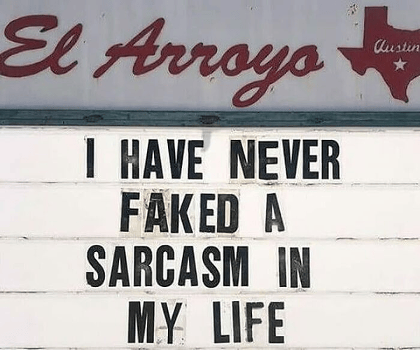 sarcasm