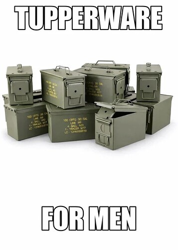 Tupperware for men