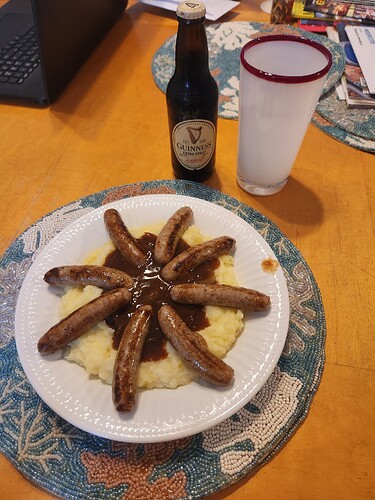 Bangers n mash