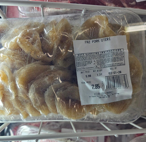 Pig uterous